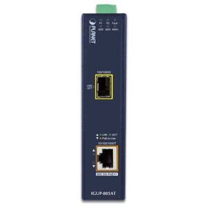 PLANET IGUP-805AT tinklo medijos keitiklis 1000 Mbit/ai Mėlyna - Image 2