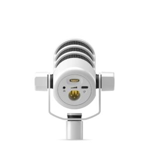 RØDE PodMic USB White - dinaminis mikrofonas podcastingui - Image 3