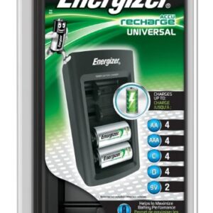 Kroviklis Ni-Mh 2/4 AAA/AA/C/D; 1/2 6F22 Energizer
