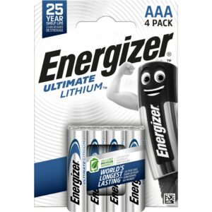 Ličio baterija FR03 (AAA) L92 1.5V 1250mAh ENERGIZER L92 (4vnt pakuotėje)