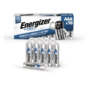 Ličio baterija FR03 (AAA) L92 1.5V 1250mAh ENERGIZER L92 (10vnt pakuotėje)
