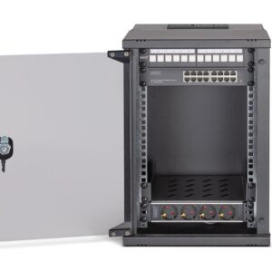 Digitus DN-49103-SET lentyna 9U Sieninis stovas Juoda - Image 2