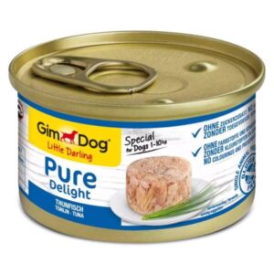 GIMDOG Little Darling Pure Delight Tuna Mono - drėgnas ėdalas šunims - 85g - Image 1