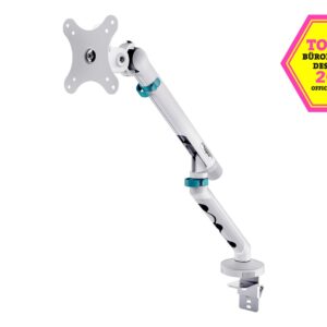 Digitus DA-90470 monitoriaus laikiklis arba stovas 88,9 cm (35") Stalas Balta
