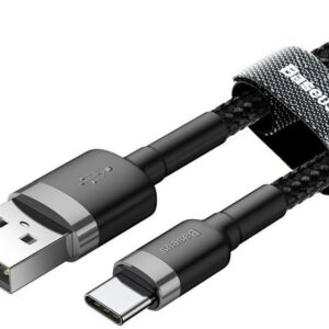 Baseus Cafule USB kabelis USB 2.0 0,5 m USB A USB C Juoda - Image 2