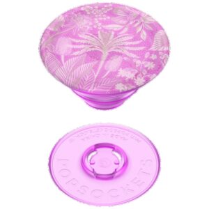 Grip and stand for phone Popsockets PlantCore Grip Tan Lines rožinės spalvos 807343 - Image 4