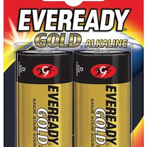 EVEREADY ŠARMINĖ BATERIJA GOLD 20V LR20/2BP/BL2vnt.