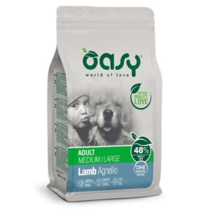 OASY One animal protein Medium & Large Lamb Mono - sausas maistas šunims - 10kg
