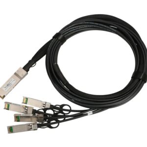 Extralink EX.15791 „InfiniBand“ arba pluoštinis optinis kabelis 3 m QSFP+ 4x QSFP+ DAC Juoda