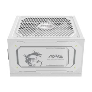 MSI MAG A1000GL PCIE5 WHITE maitinimo blokas 1000 W 24-pin ATX ATX Balta - Image 2