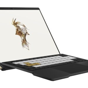 ASUS ROG Flow Z13-KJP GZ302EAC-RU178W AMD Ryzen AI Max+ 395 Hibridinis (du viename) 34 cm (13.4") Lietimui jautrus ekranas WQXGA 128 GB LPDDR5x-SDRAM 1 TB SSD Wi-Fi 7 (802.11be) Windows 11 Home Vokiečių Juoda, Balta, Auksas - Image 2