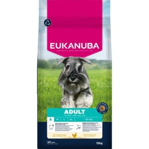 EUKANUBA Premium Nutrition Adult Small Breed Chicken - sausas maistas šunims - 15kg