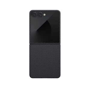 Pitaka Ultra-Slim dėklas, Black/Grey - Samsung Galaxy Z Flip 7