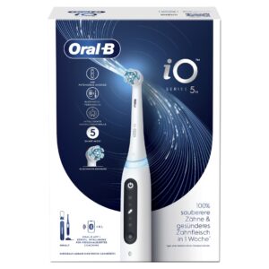 Oral-B iO Series 5 Suaugusiems Besisukantis vibruojantis dantų šepetėlis Balta - Image 2