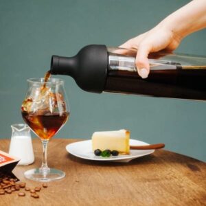 „Cold Brew“ butelis su filtru, 750 ml, „HARIO“, juodas - Image 3