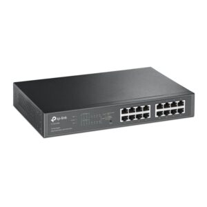 TP-Link TL-SG1016PE tinklo komutatorius Valdomas L2 Gigabit Ethernet (10/100/1000) Maitinimas per Eternetą (PoE) Juoda - Image 2