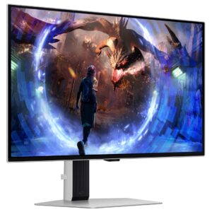 Samsung G60SD kompiuterio monitorius 68,6 cm (27") 2560 x 1440 pikseliai Quad HD OLED Sidabras - Image 3