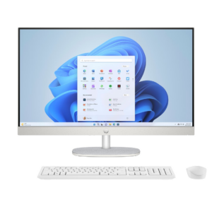 HP 27-cr0224nw Intel® Core™ i5 i5-1335U 68,6 cm (27") 1920 × 1080 px All-in-One kompiuteris 16 GB DDR4-SDRAM 512 GB SSD Free DOS Wi-Fi 6 (802.11ax) Baltas - Image 1
