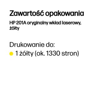 HP 201A Yellow Original LaserJet Toner Cartridge - Image 2