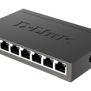 D-Link DGS-108 Ne-valdomas L2 Gigabit Ethernet (10/100/1000) Juoda - Image 2