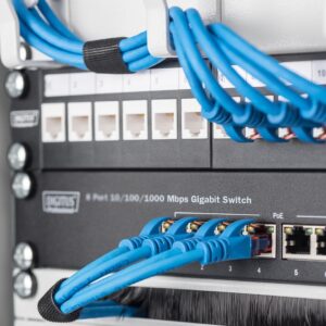 Digitus DN-80114-1 tinklo komutatorius Ne-valdomas Gigabit Ethernet (10/100/1000) 1U Pilka - Image 3