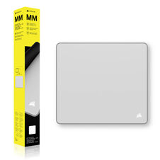 CORSAIR MM Gaming-Mauspad, Stoffoberfläche, Anti-Fray-Kanten - grau, L