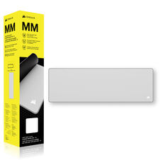 CORSAIR MM Gaming-Mauspad, Stoffoberfläche, Anti-Fray-Kanten - grau, XL