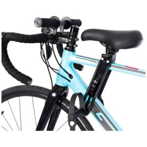 Child Bicycle Seat WILDMAN C1 for frame juodos spalvos