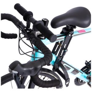 Child Bicycle Seat WILDMAN C1 for frame juodos spalvos - Image 2