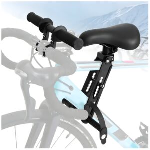Child Bicycle Seat WILDMAN C1 for frame juodos spalvos - Image 5