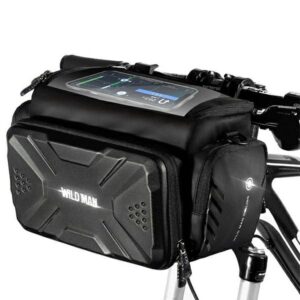 WILDMAN GS6 bike frame bag bike holder juodos spalvos - Image 2