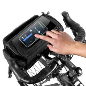 WILDMAN GS6 bike frame bag bike holder juodos spalvos - Image 3