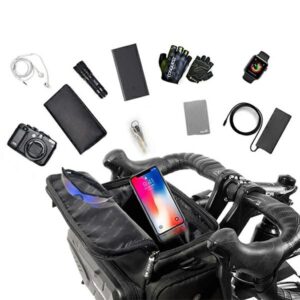 WILDMAN GS6 bike frame bag bike holder juodos spalvos - Image 5