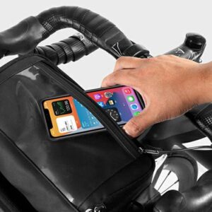 WILDMAN GS6 bike frame bag bike holder juodos spalvos - Image 9