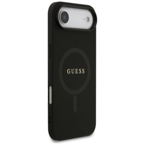 Guess Saffiano Classic Logo MagSafe Dėklas Apple iPhone Air Black - Image 4