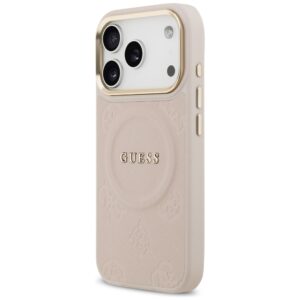 Dėklas Guess Peony Hot Stamp MagSafe for Apple iPhone 17 Pro pink - Image 2