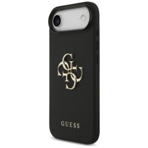 Guess Grained Big 4G & Classic Logo case for Apple iPhone Air juodos spalvos - Image 2
