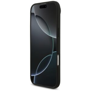 Guess Grained Big 4G & Classic Logo case for Apple iPhone Air juodos spalvos - Image 5