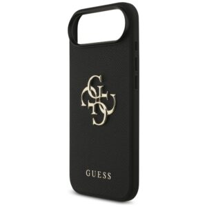Guess Grained Big 4G & Classic Logo case for Apple iPhone Air juodos spalvos - Image 6