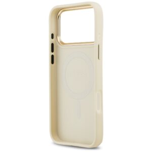 Dėklas Guess Grained Strass Logo MagSafe for Apple iPhone 17 Pro Max beige - Image 7
