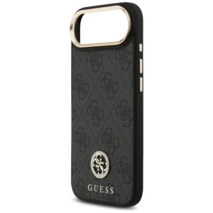 Guess 4G Strass Logo & Big Strap Metal Buttons MagSafe dėklas skirtas Apple iPhone Air juodos spalvos - Image 6