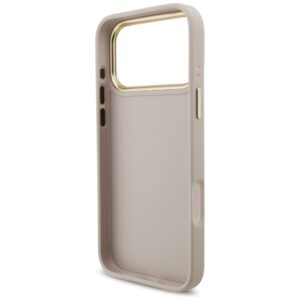 Guess 4G Big 4G Classic Logo Big Strap Metal Buttons dėklas skirtas Apple iPhone 17 Pro Max rožinės spalvos - Image 7
