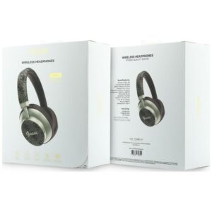 Ausinės nauszne Guess Bluetooth ENC 4G Gold Script Metal rudos spalvos - Image 6