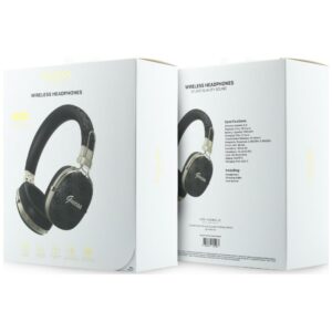 Ausinės Guess Bluetooth ENC Metal 4G Script Logo juodos spalvos - Image 4
