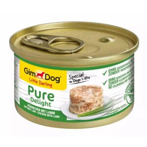 GIMDOG Little Darling Pure Delight Chicken with lamb - drėgnas ėdalas šunims - 85g - Image 1