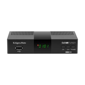 Kruger&Matz DVB-T2 H.265 HEVC KM0550D imtuvas - Image 2