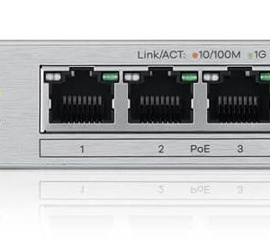 Zyxel GS1200-5HPV3 Valdomas L2 Gigabit Ethernet (10/100/1000) Maitinimas per Eternetą (PoE) Desktopas Pilka - Image 3