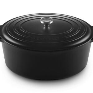 Le Creuset Signature 13,9 L Ovalus Juoda - Image 2
