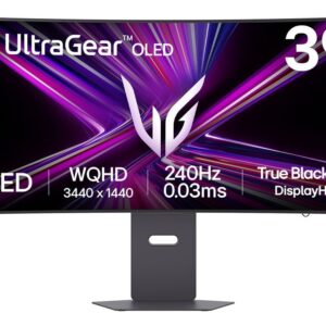 LG 39GX900A-B kompiuterio monitorius 99,1 cm (39") 3440 x 1440 pikseliai Wide Quad HD OLED Juoda - Image 1