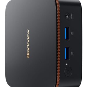 Mini kompiuteris „Blackview MP20“ su „Ryzen 3 3300U“, 8 GB RAM, 256 GB SSD, „Windows 11 Pro“, juodos spalvos - Image 3